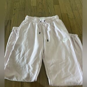 Nike Light Pink Joggers/Sweatpants Size XS